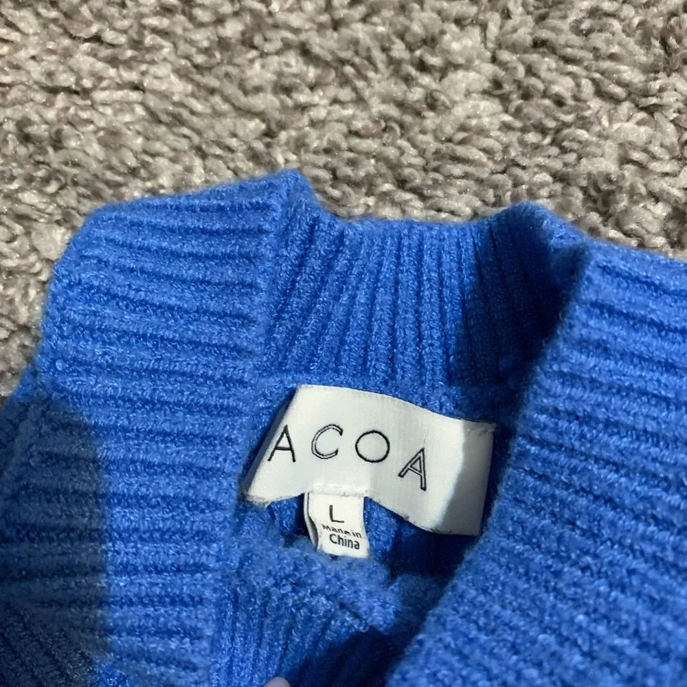 ACOA Ribbed Knit Short Set - Picture 2 of 5